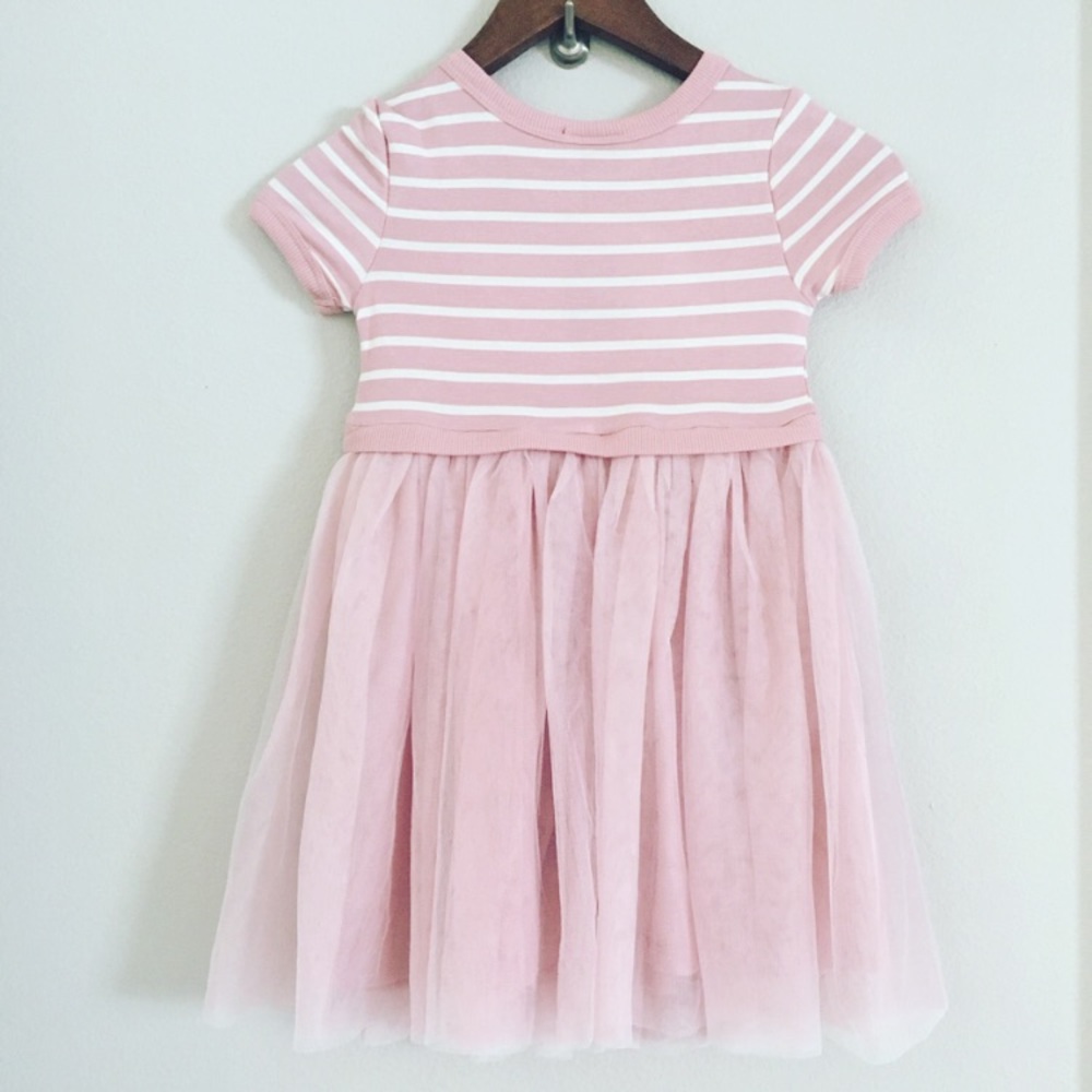 NEW! Zunie Girls Blush Pink Sequin Cat Dress - Picture 2 of 7